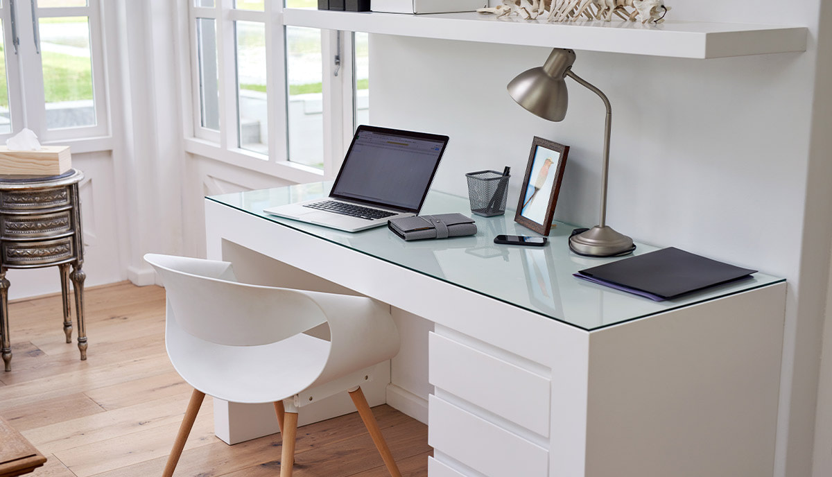 bring productivity to your home office space with natural light